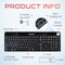 Delton KB90 Solar Keyboard for PC Laptop Travel Home Office Remote Work Anywhere DKBSLR90 - alternate 8